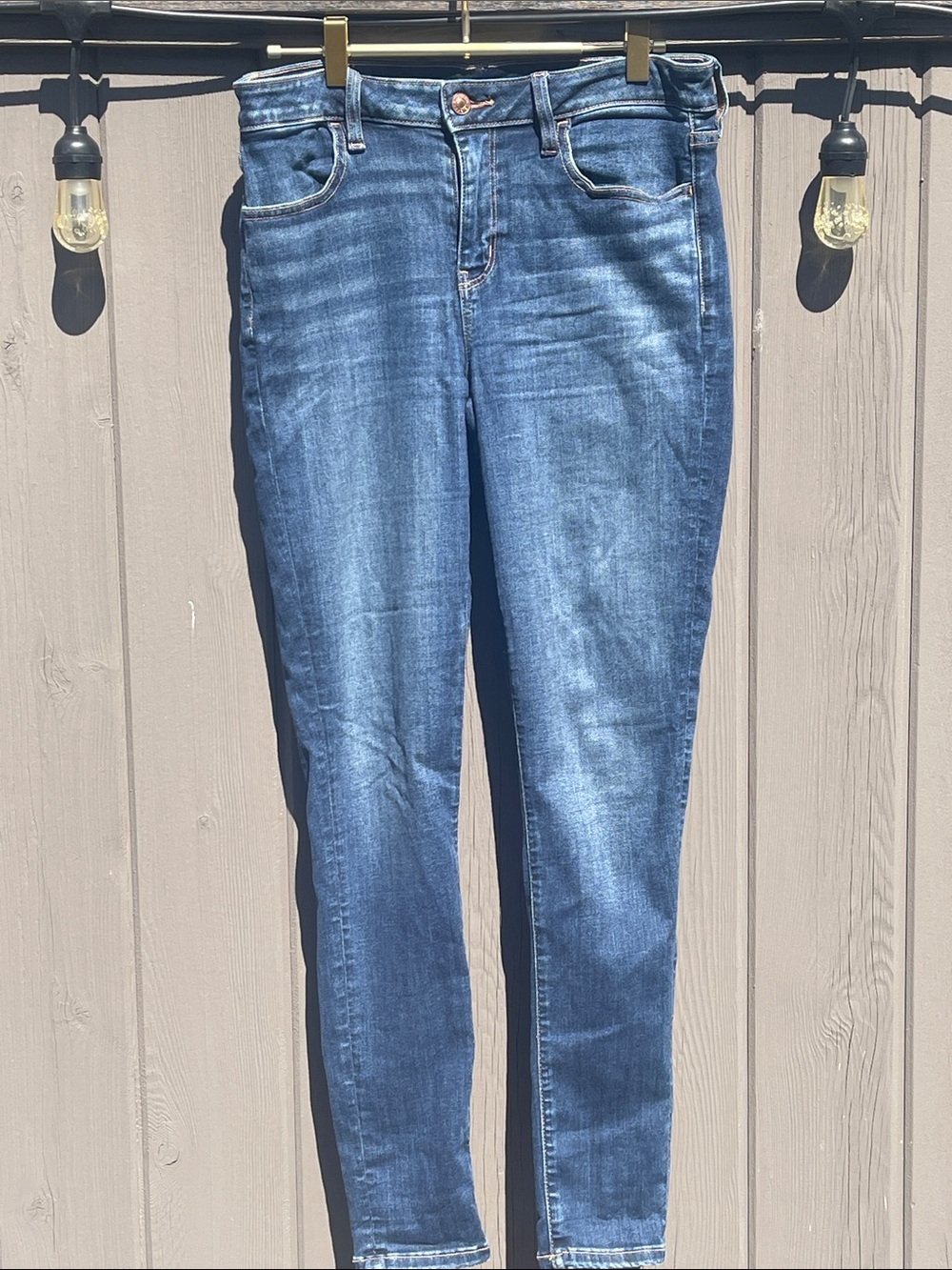 American Eagle Outfitters Skinny Jeans - Medium Blue